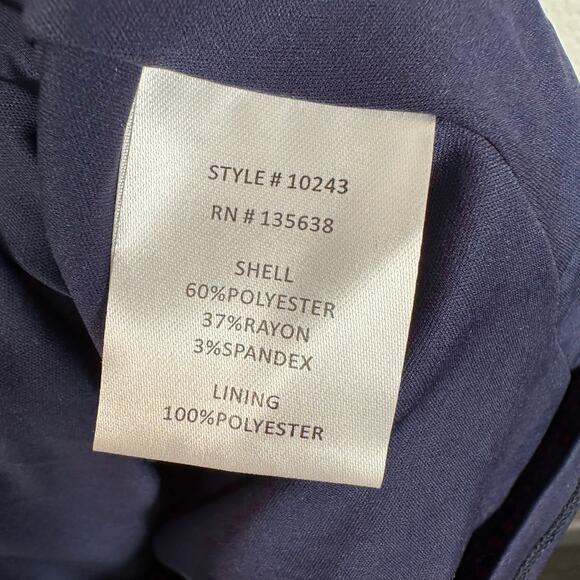 Hutch NWT by Anthropologie Women’s Jenessa Floral Flounce Mini Dress Navy Blue 8 - Picture 10 of 16